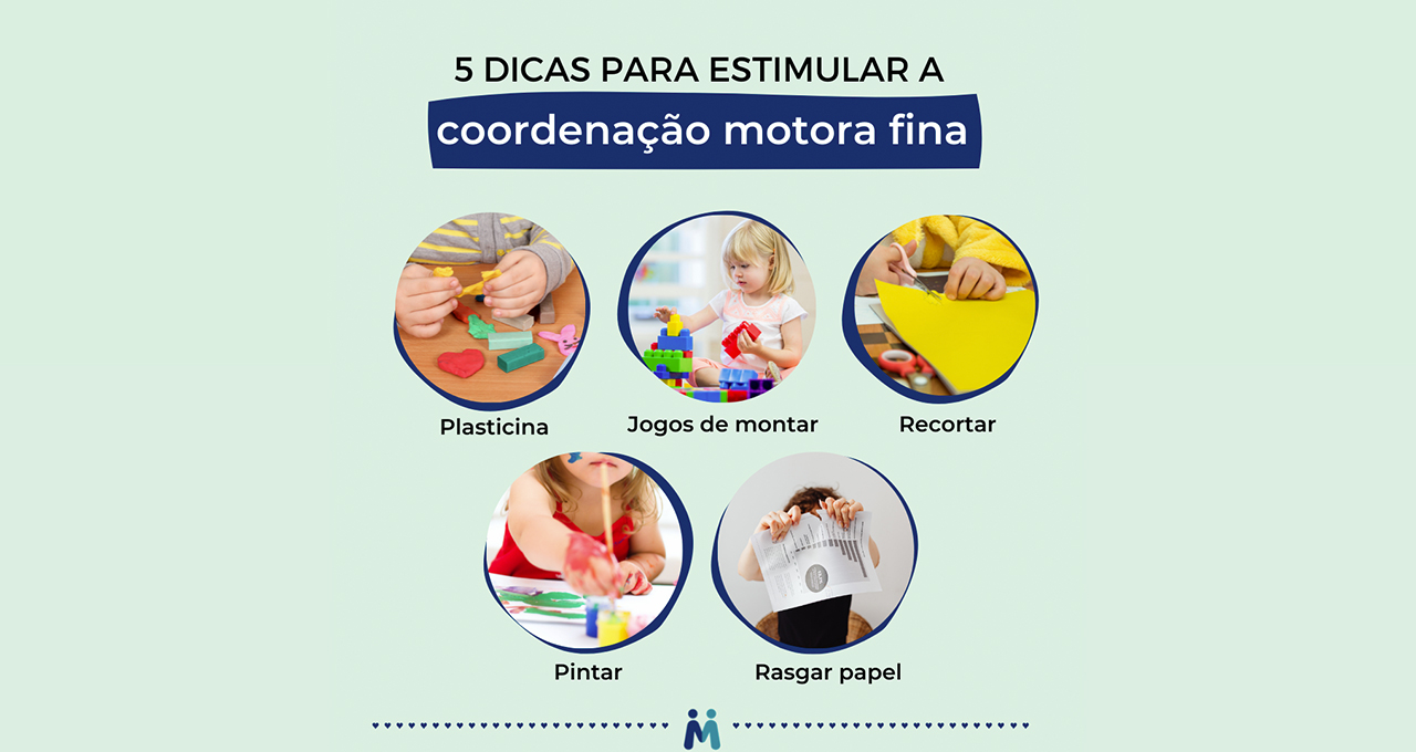 5 Dicas para estimular a coordenação motora fina